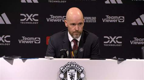 Erik Ten Hag Post Match Press Conference Following Man Utd V Liverpool