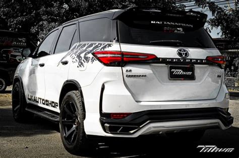 Toyota Fortuner Legender Gets A Sporty Aftermarket Body Kit