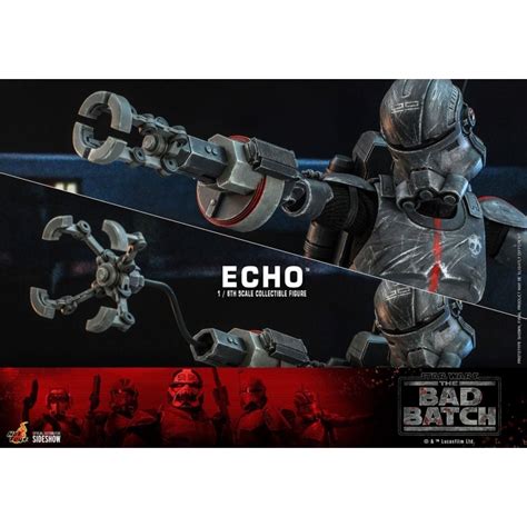 Echo TMS Hot Toys Figure Star Wars The Bad Batch