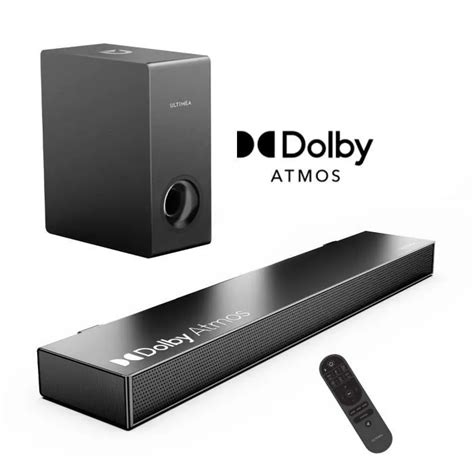 Barre De Son Ultimea Nova S Dolby Atmos Avec Bass Boost E