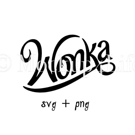 Wonka Svg Logo Willie Wonka 2023 Svg And Png Exclusive Etsy Australia