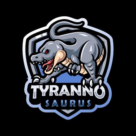 Premium Vector Tyrannosaurus Rex Mascot Esport Logo Design For