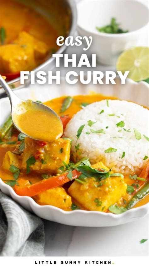 Thai Fish Curry Recipe Little Sunny Kitchen