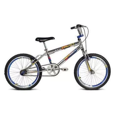 Bicicleta Urbana Infantil Verden Trust Aro 20 Freio V Brakes Cor Cromo