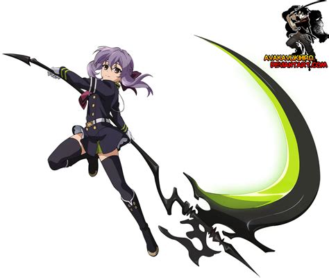 Owari No Serap Shinoa Render By Ayakayukihiro On Deviantart