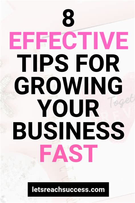 8 Effective Tips For Growing Your Business Fast Artofit