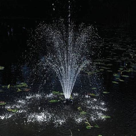 Pond Boss Floating Fountain With Lights Best Prices On Everything For