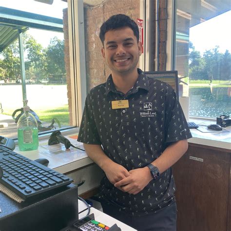 Staff Profile Tony Rodriguez Starter In The Pro Shop At William Land