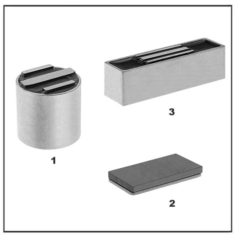 C8 Ceramic Disc Rectangle Encased Magnets - HSMAG