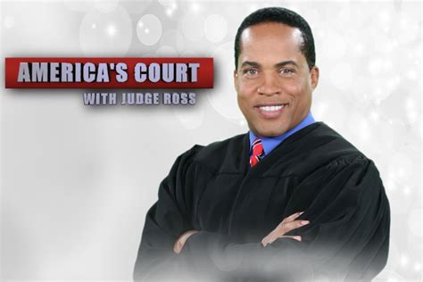 'America's Court With Judge Ross' Renewed for 7 More Seasons - TheWrap