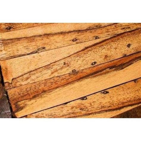 Sustainable Eco Friendly Termite Proof Brown Teak Wood Plywood