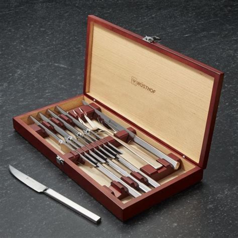 Free Shipping Shop Wüsthof Stainless 10 Piece Steak and Carving