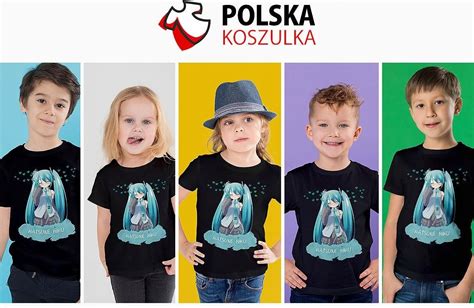 Zestaw 3W1 Koszulka Dla Dzieci Tatuaże Naklejki Hatsune Miku 140 Jakość