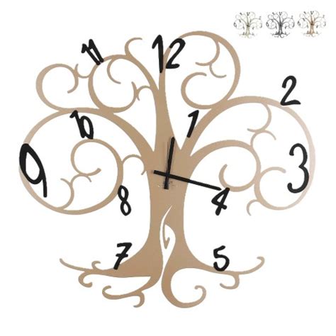 Arbre De Vie Grand X Cm Horloge Murale Artisanale Ceart