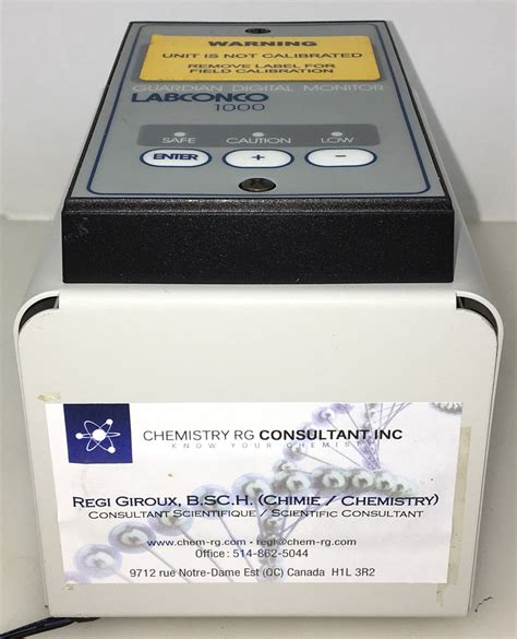 Used Labconco Guardian Digital Airflow Monitor For Sale At