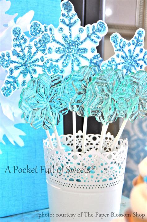 Frozen Themed Birthday Party Favors Frozen Centerpieces Etsy Frozen