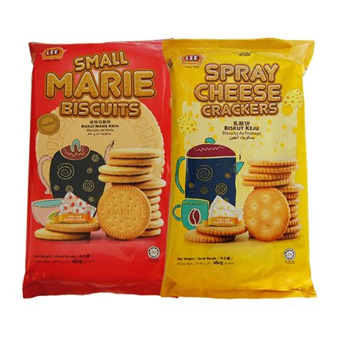 Lee Crackers Small Marie Spray Cheese 180g Shopee Malaysia