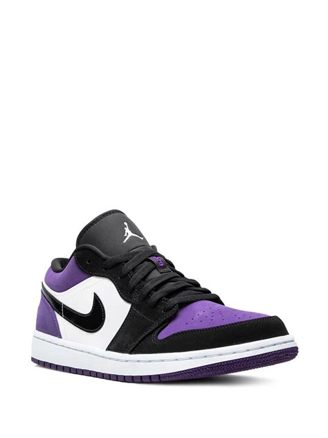 Jordan Air Jordan Low Court Purple Sneakers Farfetch