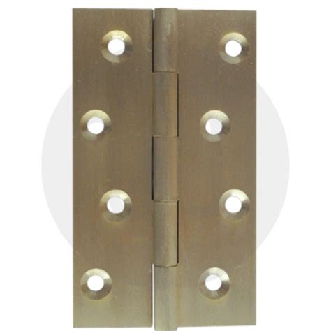 Solid Drawn Self Colour Brass Hinge 21mm