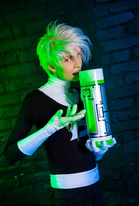 EVIL DANNY PHANTOM COSPLAY + FENTON THERMOS +SLIME by KoujiAlone on ...