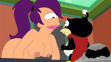 Nibbler And Turanga Leela Tits Big Breast Nipples