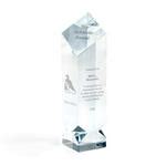 Optic Crystal Diamond Tower Award