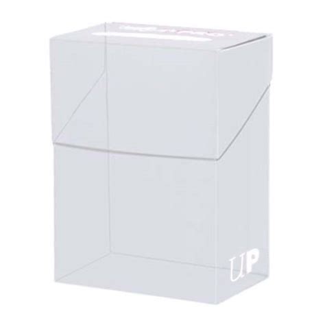 Ultra Pro Ultra Pro Solid Deck Box Clear Accessories From Hills