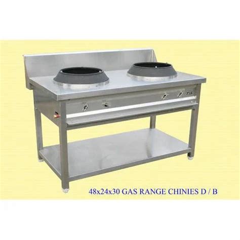 Stainless Steel 2 Two Burner Chinese Range At Rs 28500 In Raipur ID