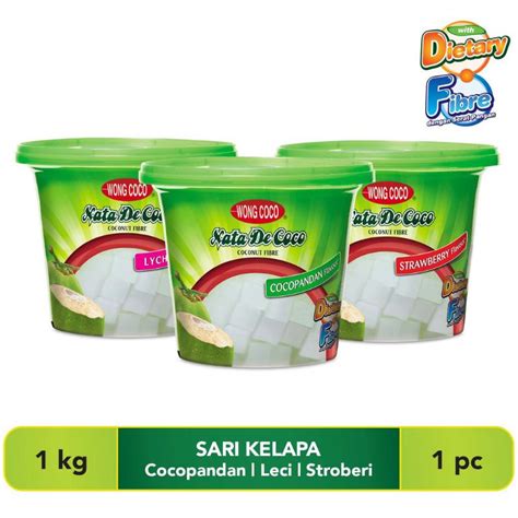 Jual Wong Coco Nata De Coco 1kg Shopee Indonesia