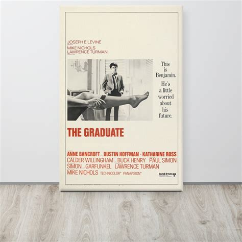 The Graduate 1967 Vintage Movie Poster - Etsy