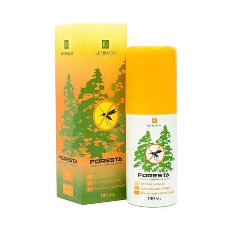 Repelent Rodek Na Komary I Kleszcze Foresta Spray Ml Deet