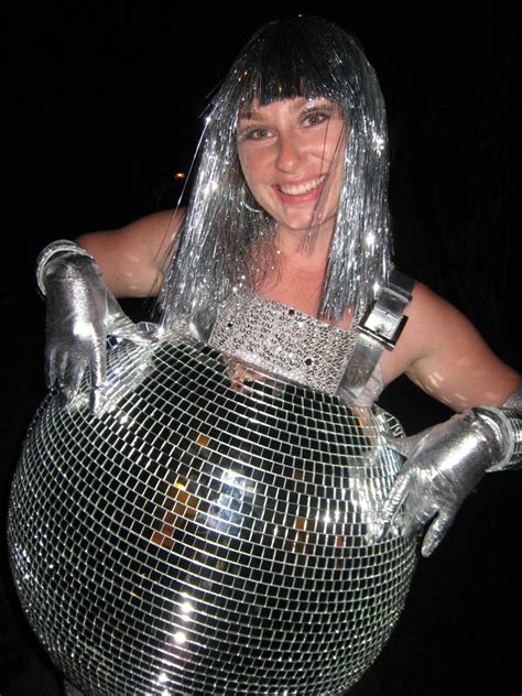 Mirrored Disco Ball Halloween Costume 8 Steps With Pictures