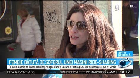 Femeie bătută de un şoferul unei maşini ridesharing YouTube