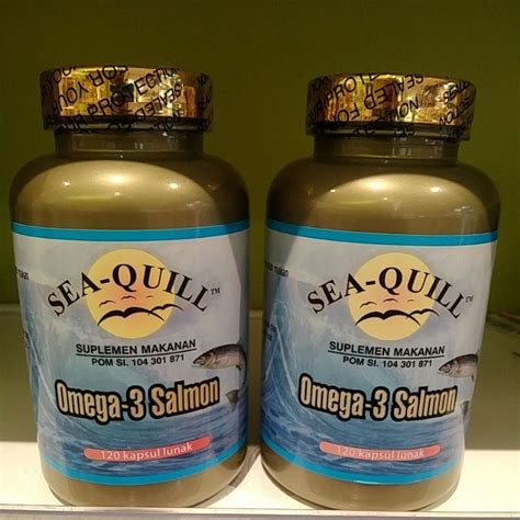 Jual Sea Quill Omega Salmon Softgels Shopee Indonesia