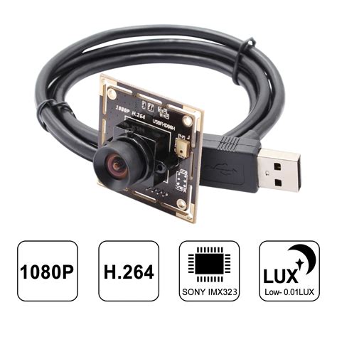 P Low Light Low Distortion Usb Camera Module With Microphone Mp