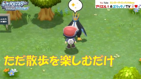 【ポケモンbdsp】ポケットモンスターブリリアントダイヤモンド ～ヨスガシティのふれあい広場で散策するだけの動画～【42】（nintendo