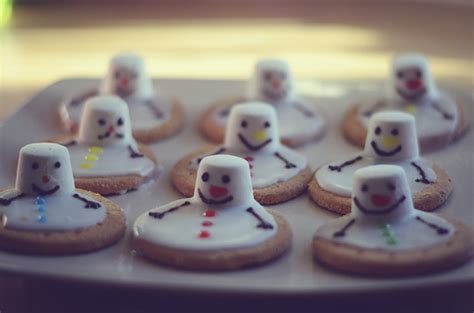 Melted Snowman Biscuits | Be A Fun Mum