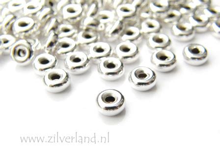 Stuks Mm Sterling Zilveren Kralen Zilverland Zilveren Sieraden