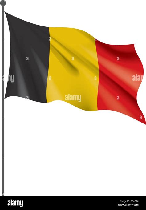 Flag Of Belgium Vector Illustration Stock Vector Image Art Alamy