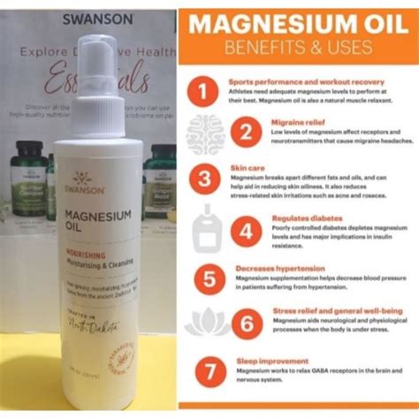 Magnesium Oil Spray Ml Magnesium Chloride Brine From Zechstein Sea