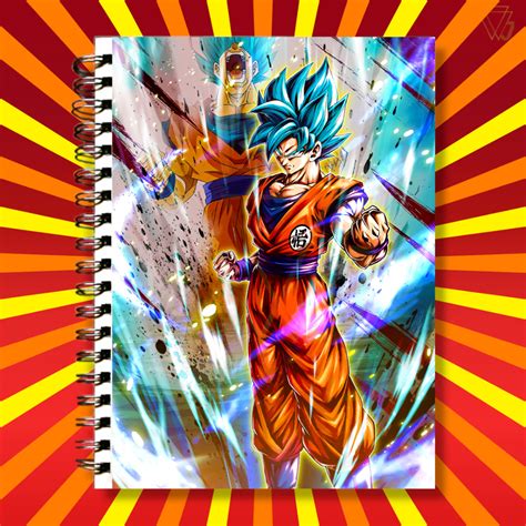 Capa De Caderno Dragon Ball Para Imprimir - Adesivo Para Capa de Caderno Goku Anime Dragon Ball Super Saiyajin Top ...