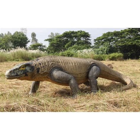 Design Toscano Giant Megalania Monitor Lizard Garden Statue Ne130056