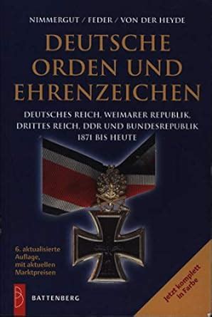 Deutsche Orden Und Ehrenzeichen Deutsches Reich Weimarer Republik