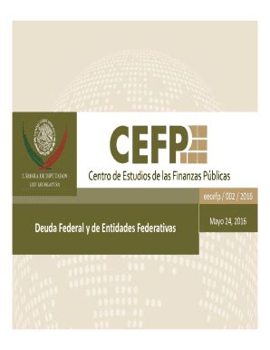 Fillable Online Anlisis De La Deuda Pblica De Las Entidades Federativas