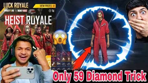 Heist Royal Free Fire New Heist Royal Event Money Heist Bundle