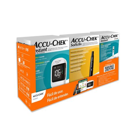 Gluc Metro Accu Chek Instant Kit Renta De Equipo M Dico Para El Hogar