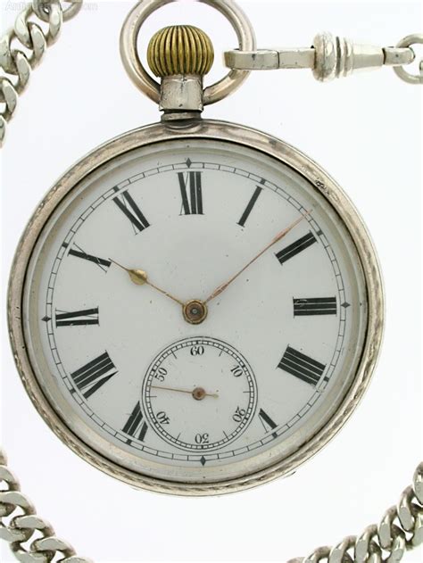 Antiques Atlas Moeris Silver Open Face Pocket Watch