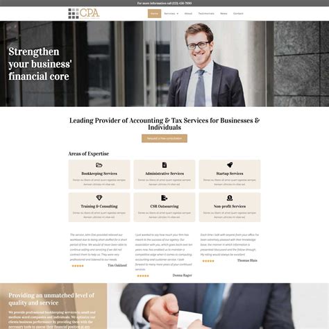 Cpa Website Template Nexus Themes