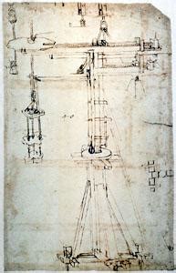 Leonardo Da Vinci Gru Girevole Di Brunelleschi Leonardo E Gli