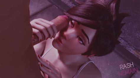 Overwatch Tracer Blowjob 3D Hentai By Rashnemain XHamster